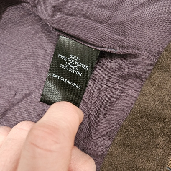 Lulus Lush Greigh Suede Women's Jacket - Size M - Picture 12 of 15